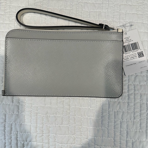 Grey Kate Spade Wristlet - Picture 2 of 3